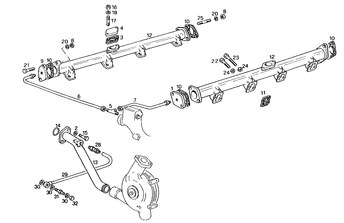 WATER LINES - 8281SRM44.30 8281SRM44 parts diagram