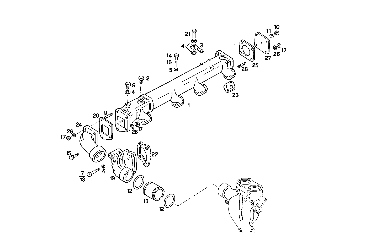 WATER LINES - 8460SRi11.00A004 8460SRi11 parts diagram
