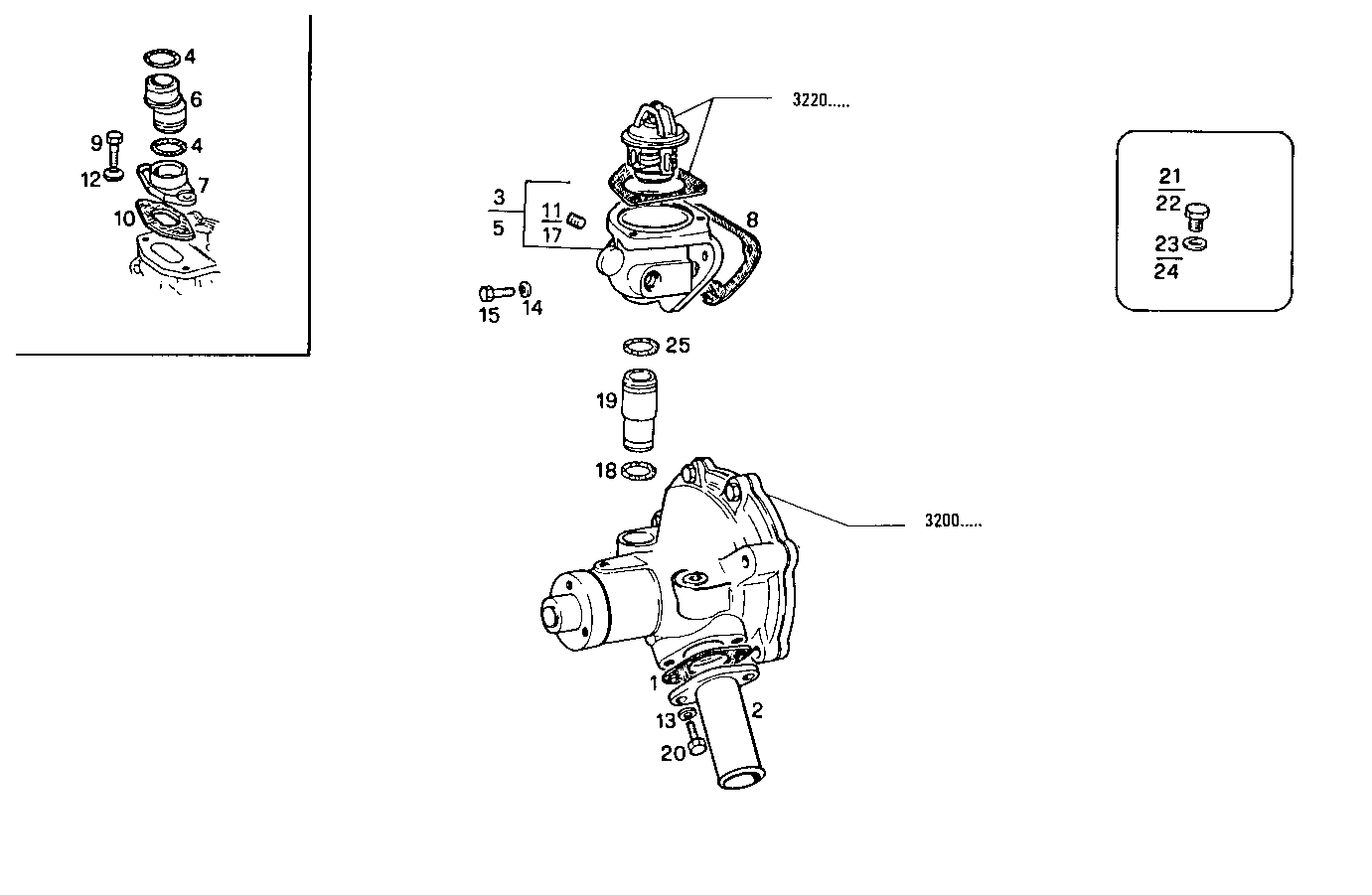 WATER LINES - 8041C05.05 8041C05 parts diagram