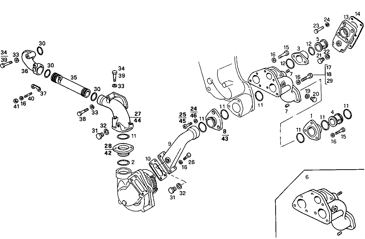 WATER LINES - 8291SRM75.12 8291SRM75 parts diagram