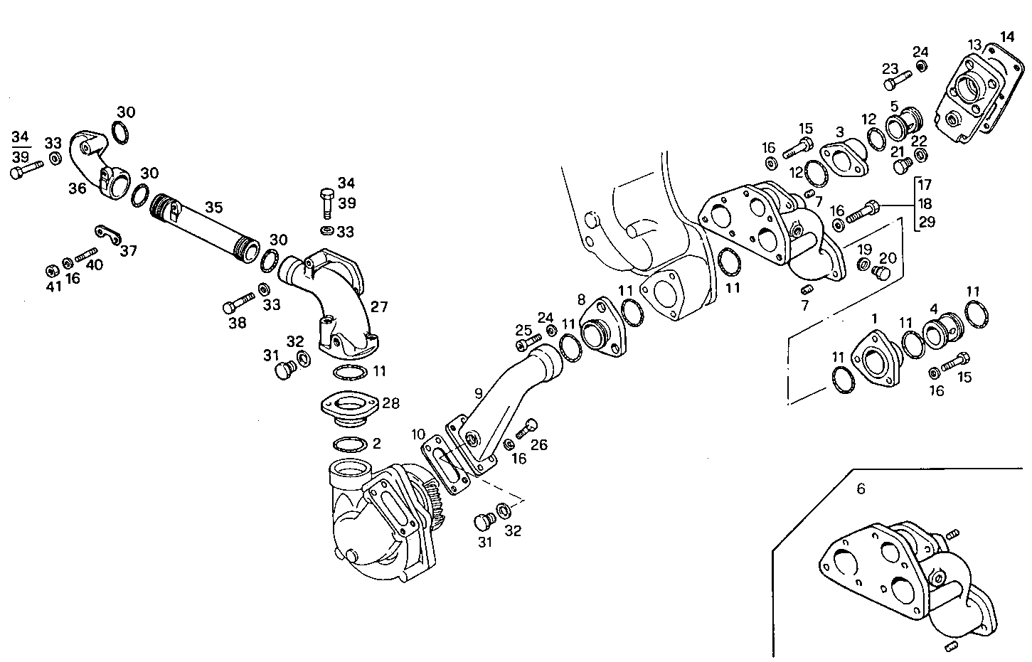 WATER LINES - 8291SRM75.11 8291SRM75 parts diagram