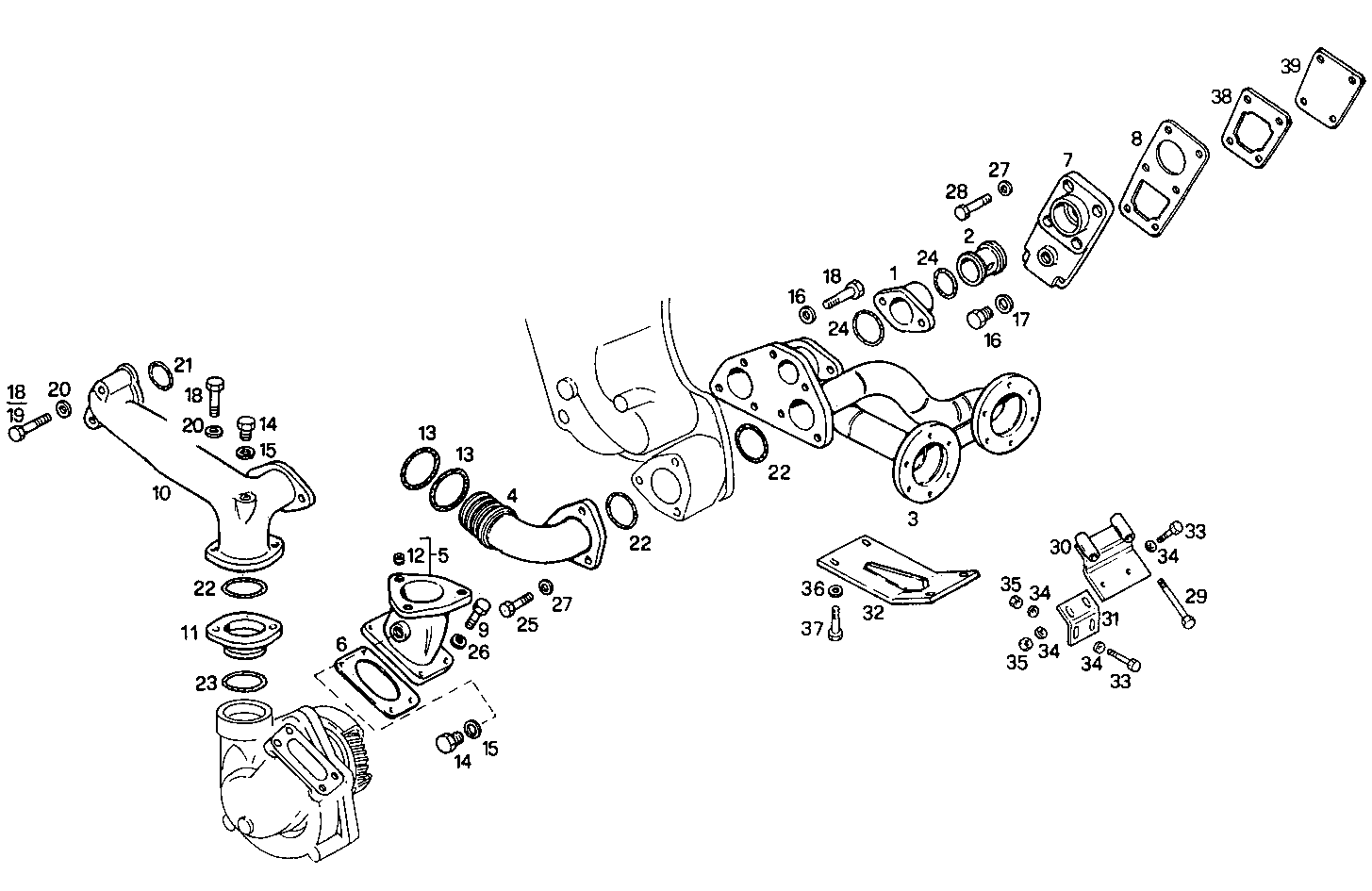 WATER LINES - 8291SRM75.32A005 8291SRM75 parts diagram