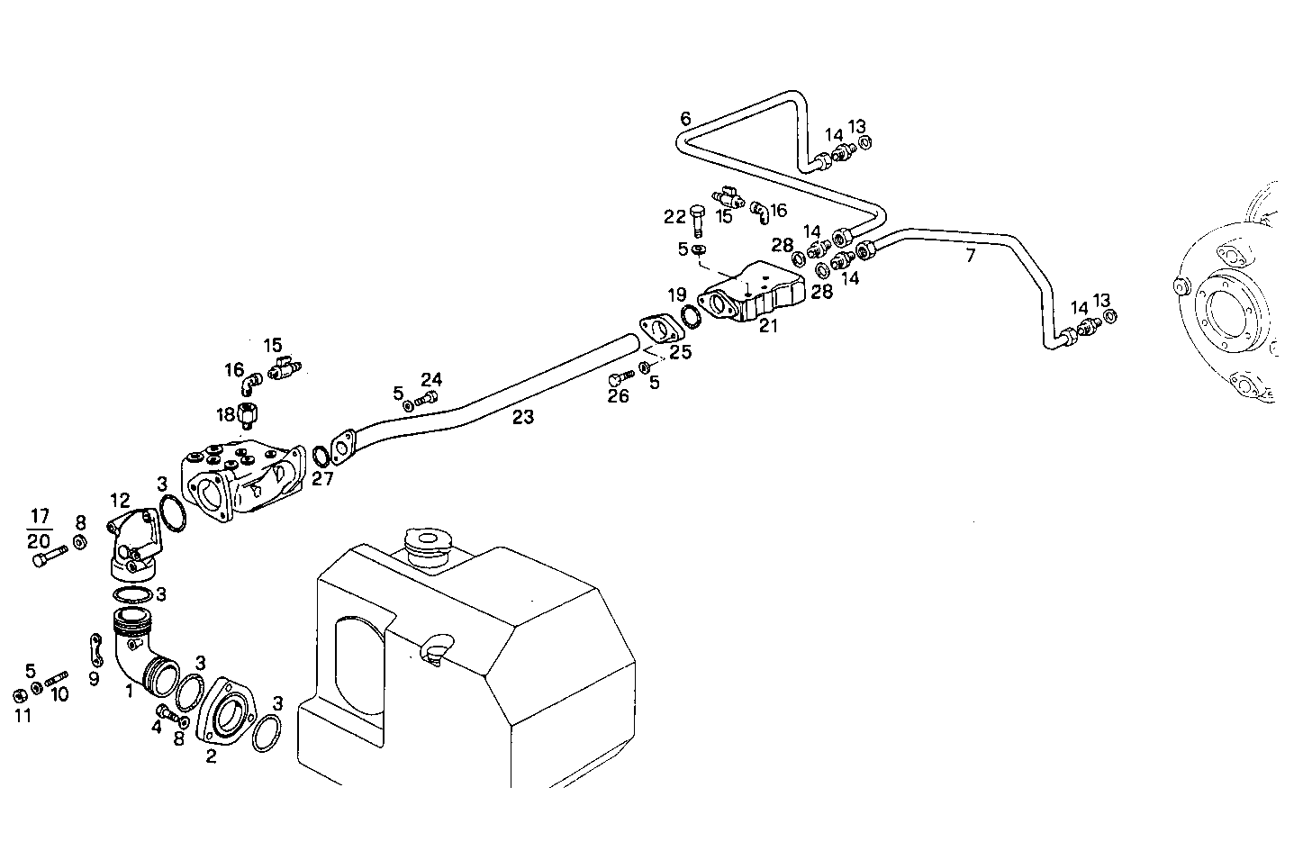 WATER LINES - 8291SRM75.32A005 8291SRM75 parts diagram