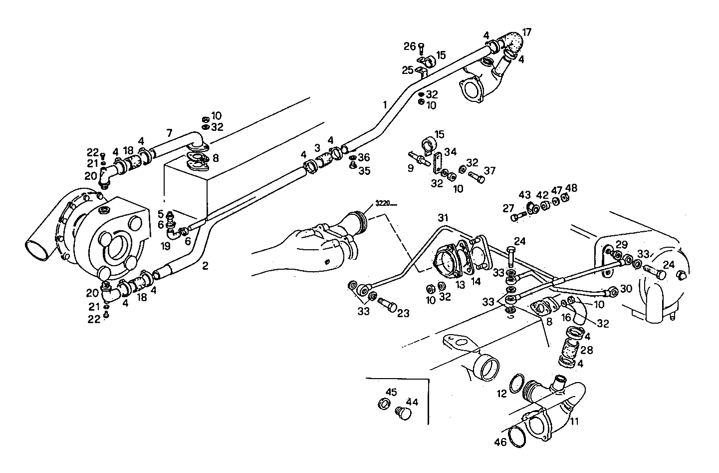 WATER LINES - 8210SRM38.10 8210SRM38 parts diagram