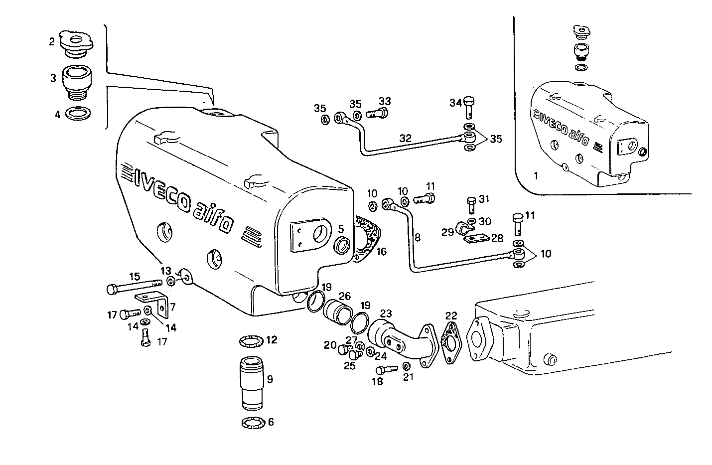 WATER LINES - 8061SRM25.33 8061SRM25 parts diagram