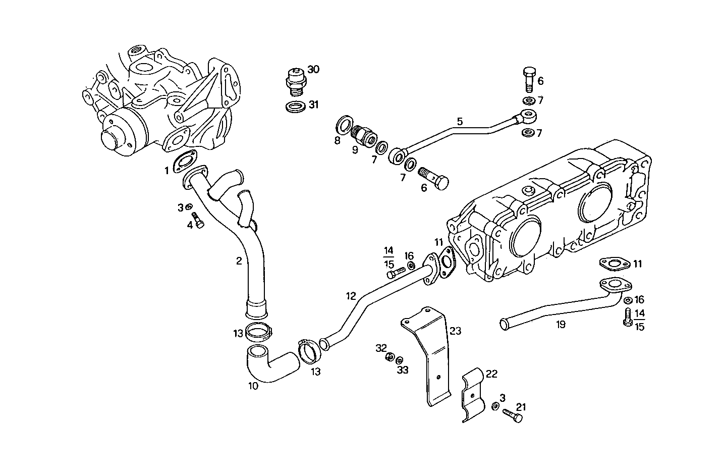 WATER LINES - 8060SRC22.20 8060SRC22 parts diagram