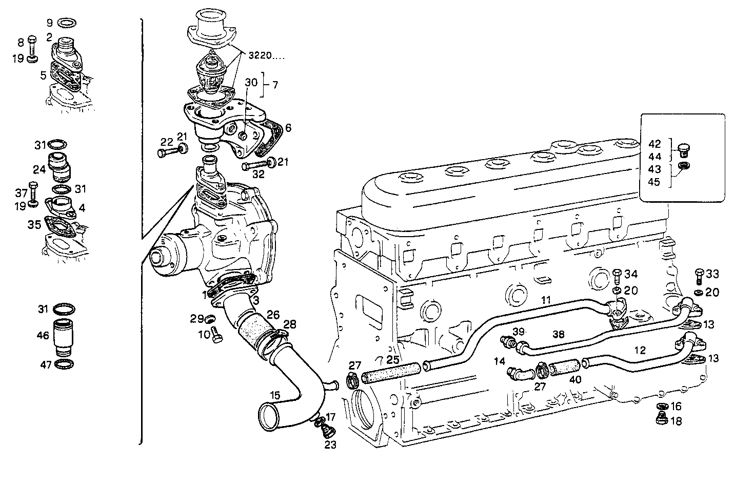 WATER LINES - 8061Si25.00 8061Si25 parts diagram