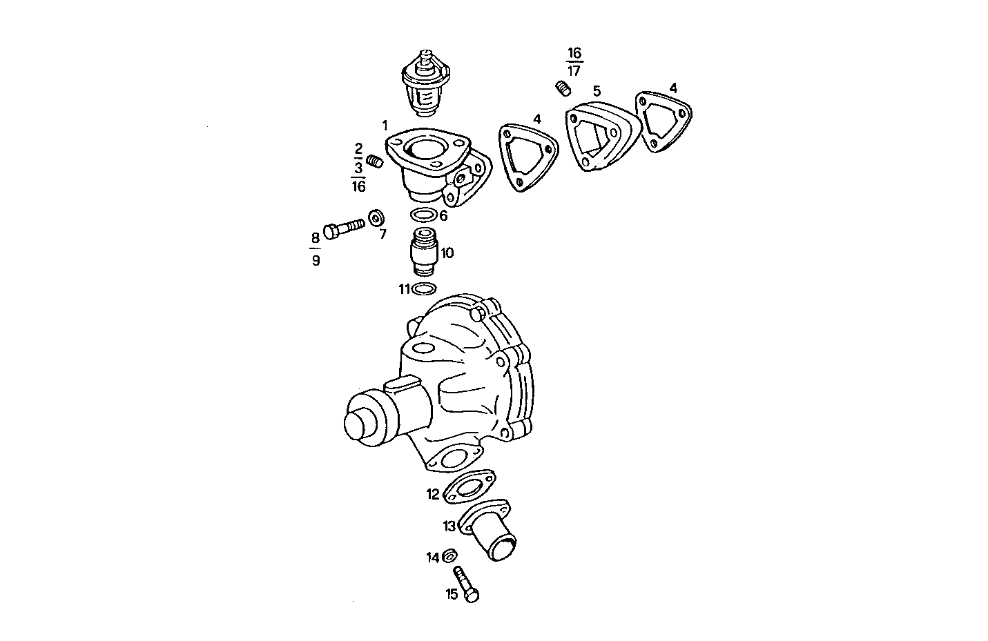 WATER LINES - 8035U06.05 8035U06 parts diagram