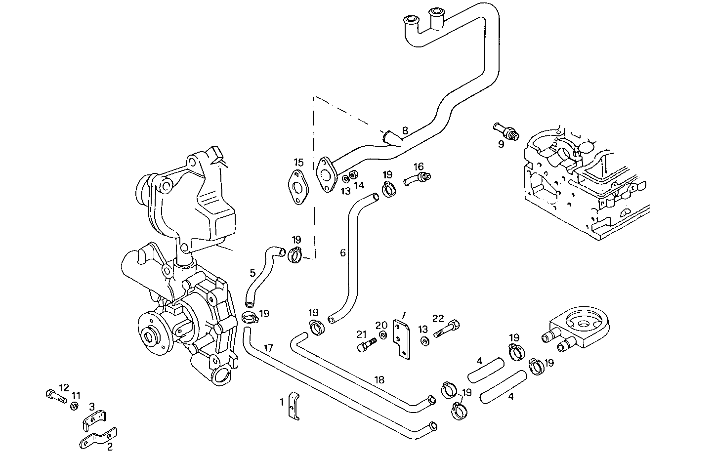 WATER LINES - 8140SRC20.10 8140SRC20 parts diagram