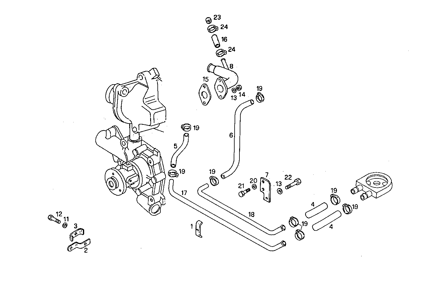 WATER LINES - 8141.67F.3000 8141.67F parts diagram
