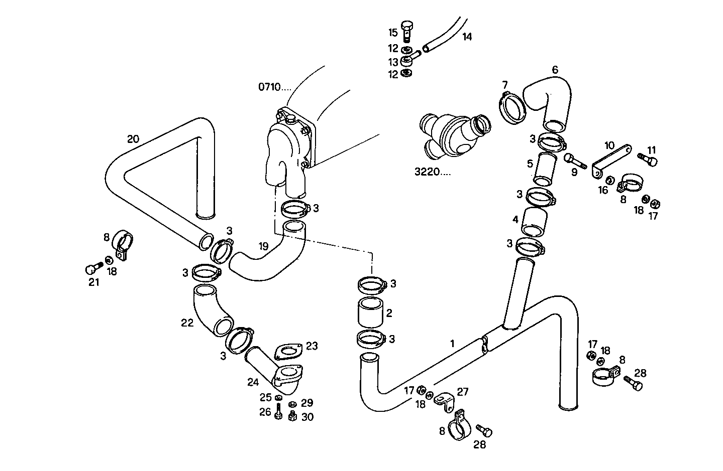 WATER LINES - 8065SRU26.04A581 8065SRU26 parts diagram