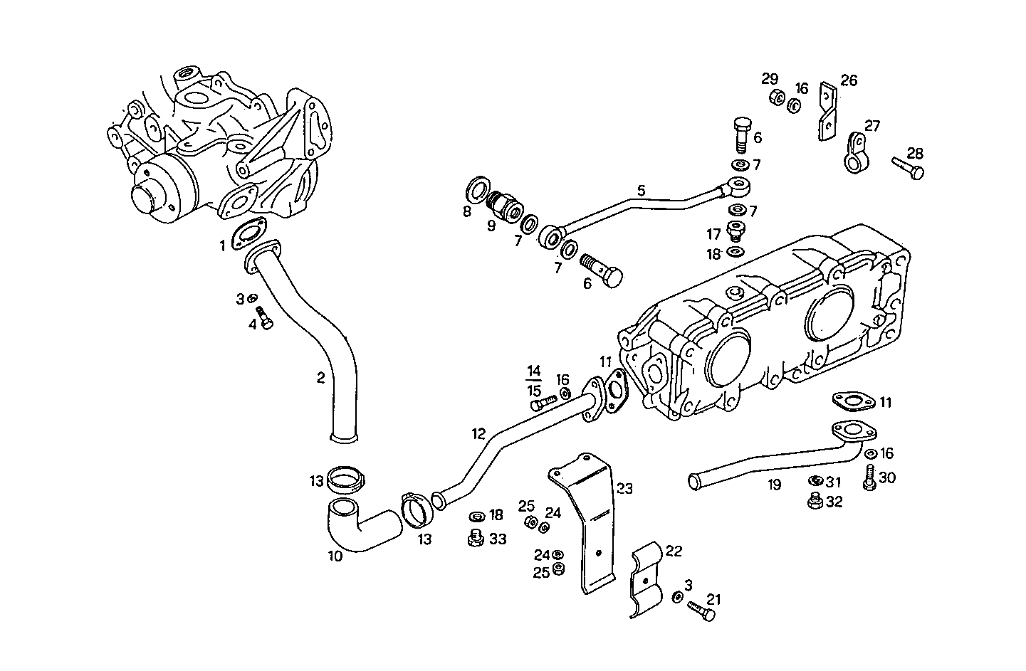 WATER LINES - 8065SE00.00A006 8065SE00 parts diagram