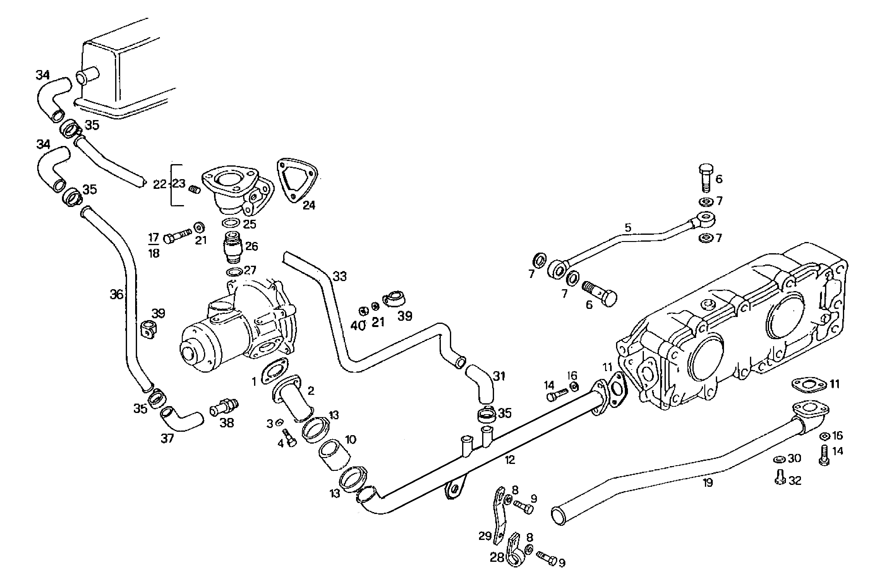 WATER LINES - 8045SRE10.00 8045SRE10 parts diagram