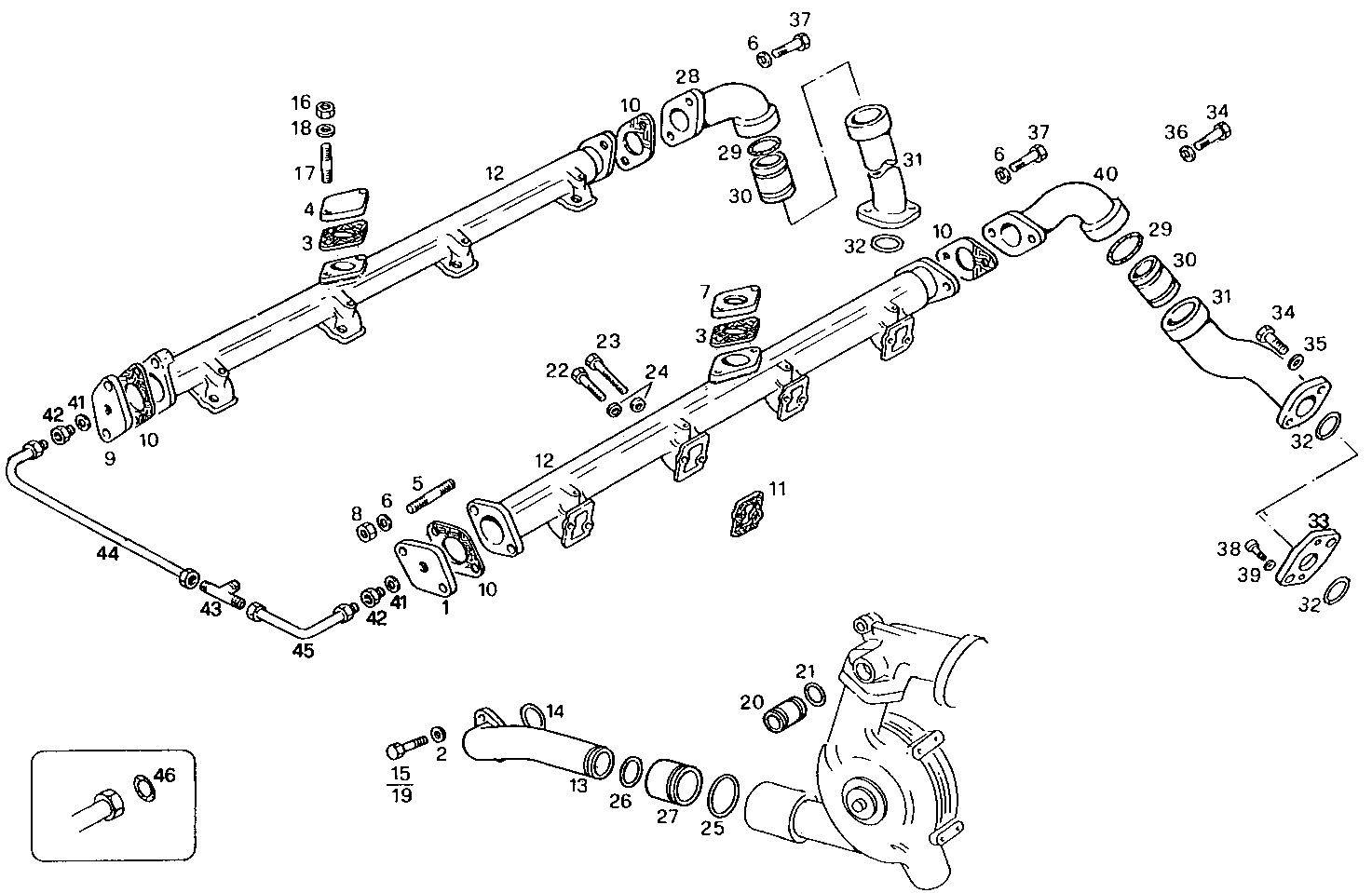 WATER LINES - 8281SRM50.12 8281SRM50 parts diagram