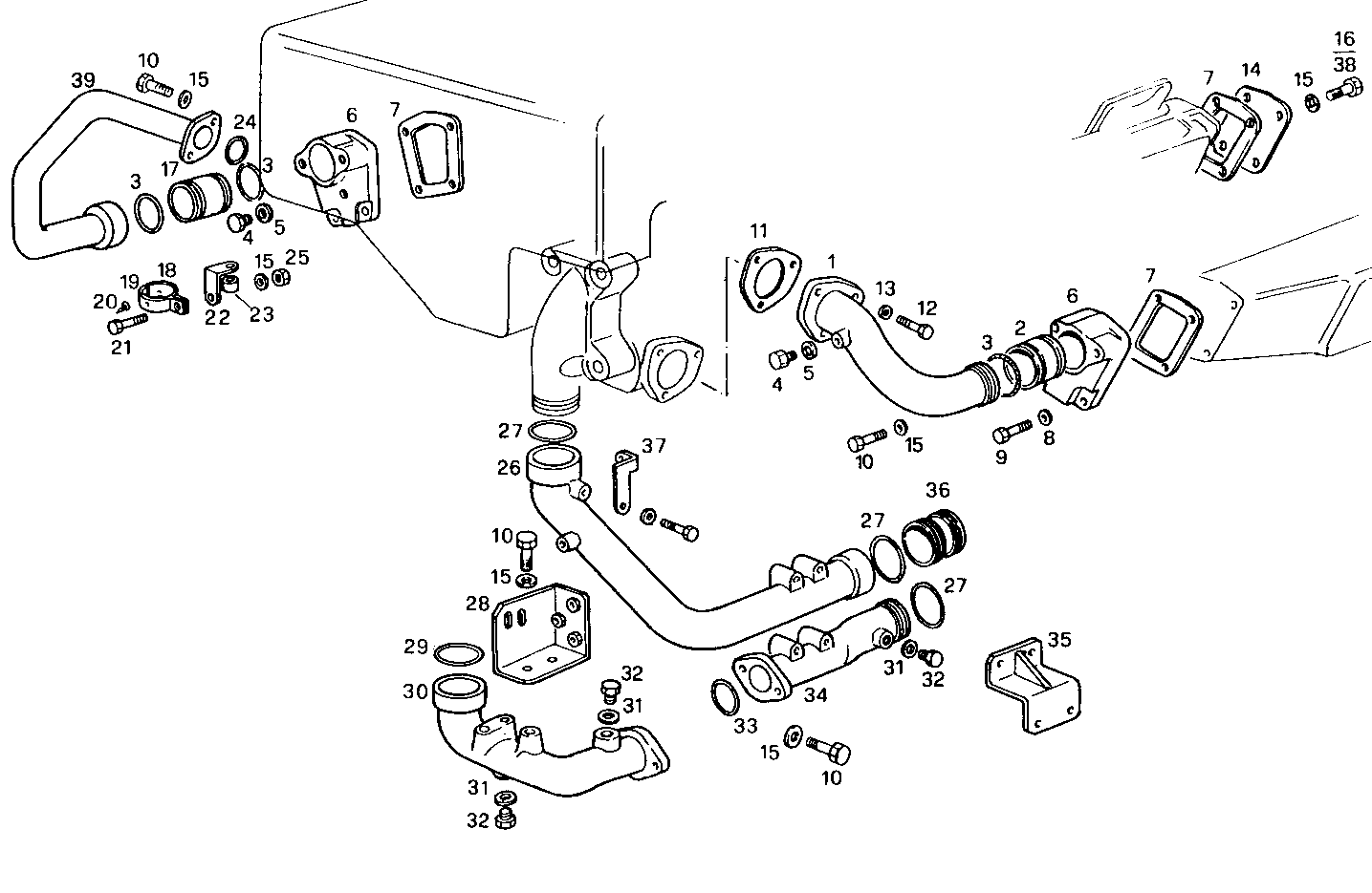 WATER LINES - 8281SRM50.12 8281SRM50 parts diagram