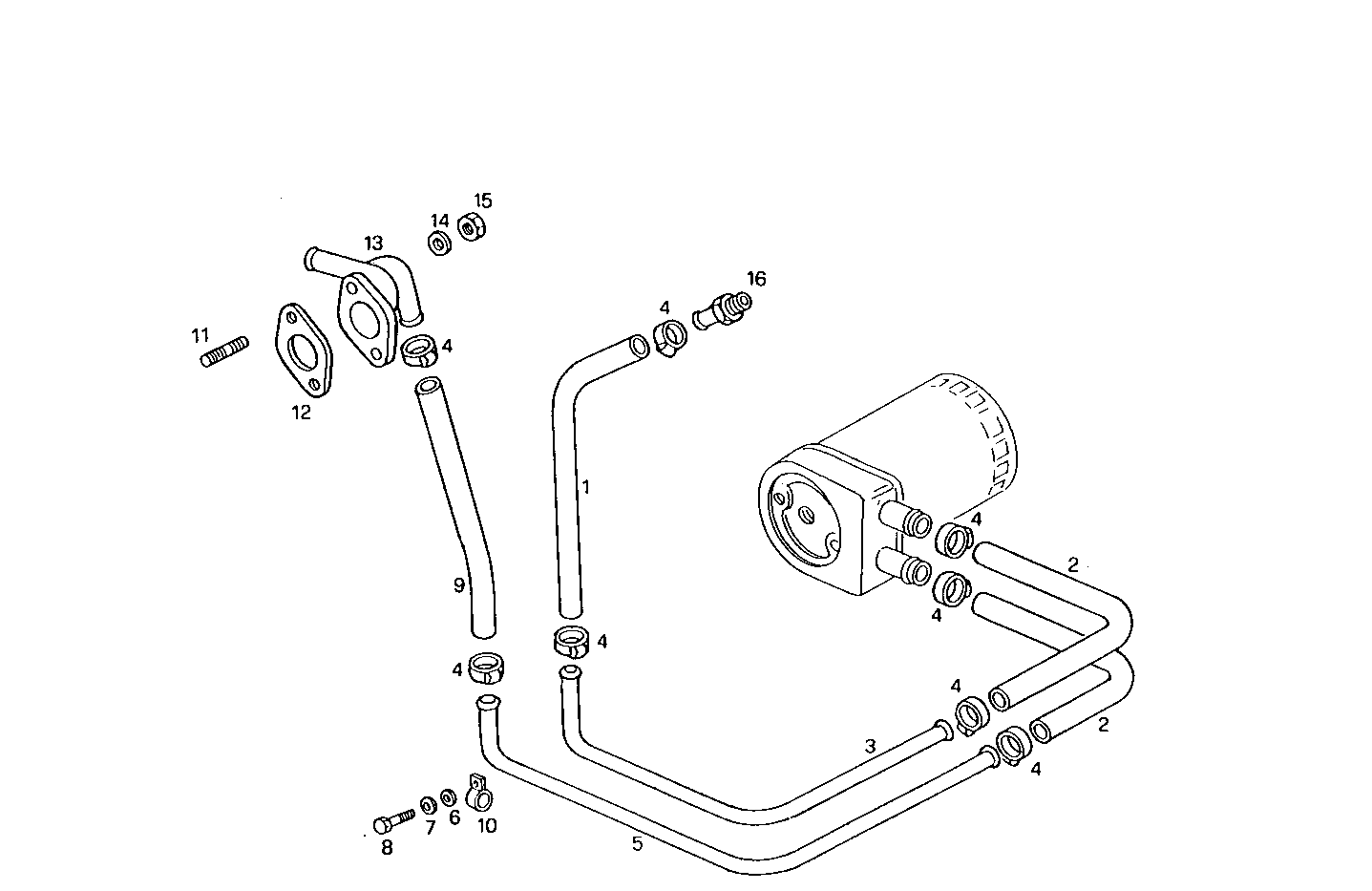 WATER LINES - 8141SRC20.00 8141SRC20 parts diagram