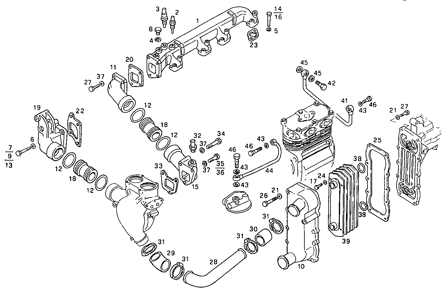 WATER LINES - 8460SRC20.10 8460SRC20 parts diagram
