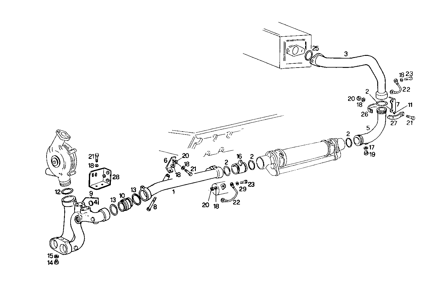 WATER LINES - 8281SRM50.31 8281SRM50 parts diagram