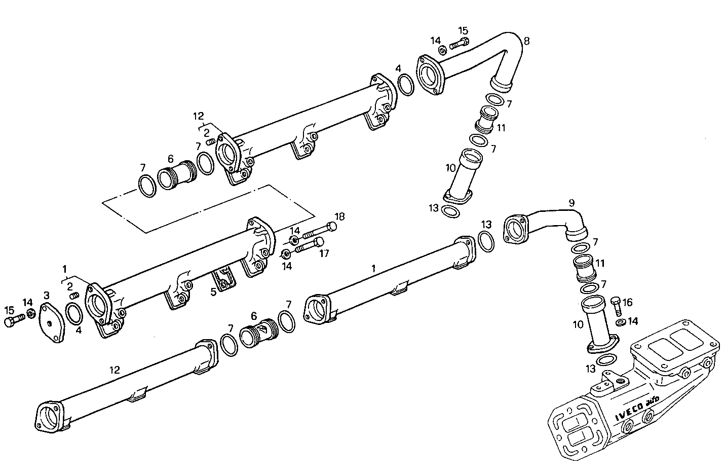 WATER LINES - 8291SRG75.10A500 8291SRG75 parts diagram