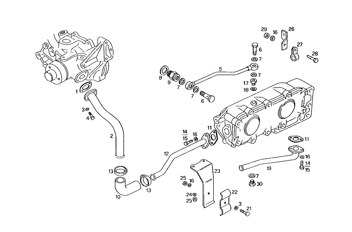WATER LINES - 8061Si40.00 8061Si40 parts diagram