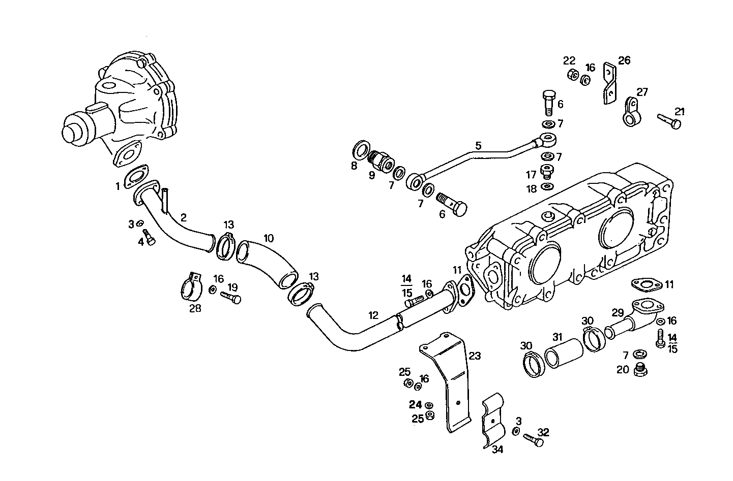 WATER LINES - 8061SRi40.00 8061SRi40 parts diagram