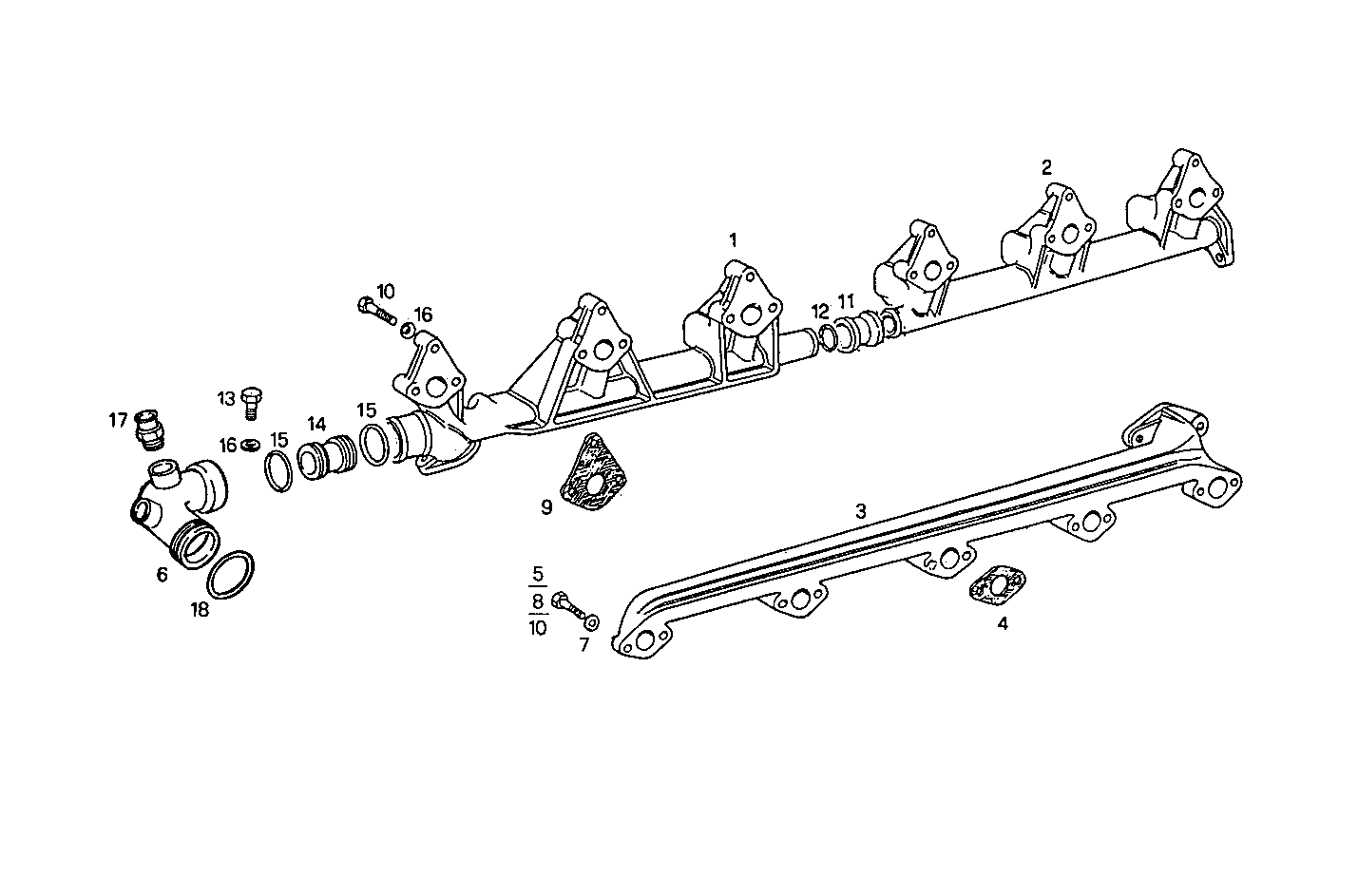WATER LINES - 8210SRE10.00 8210SRE10 parts diagram
