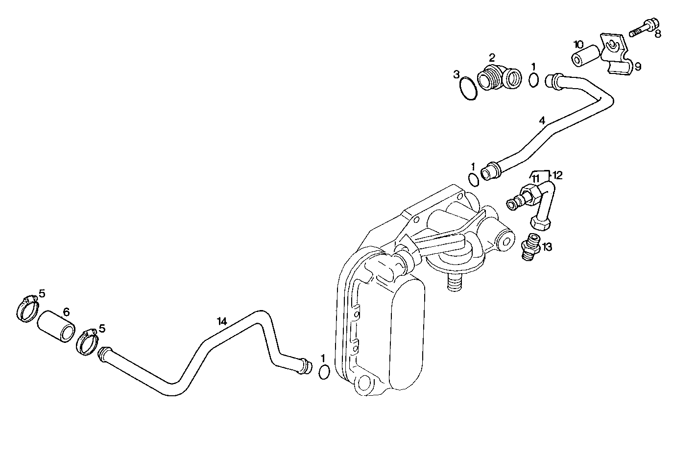 WATER LINES - 7675SU00.00 7675SU00 parts diagram