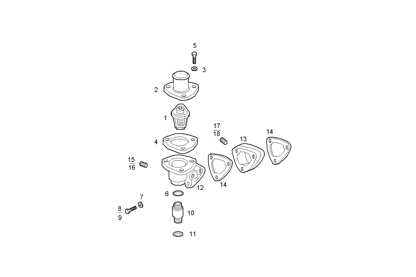 THERMOSTAT - 8061.25.462 8061.25 parts diagram