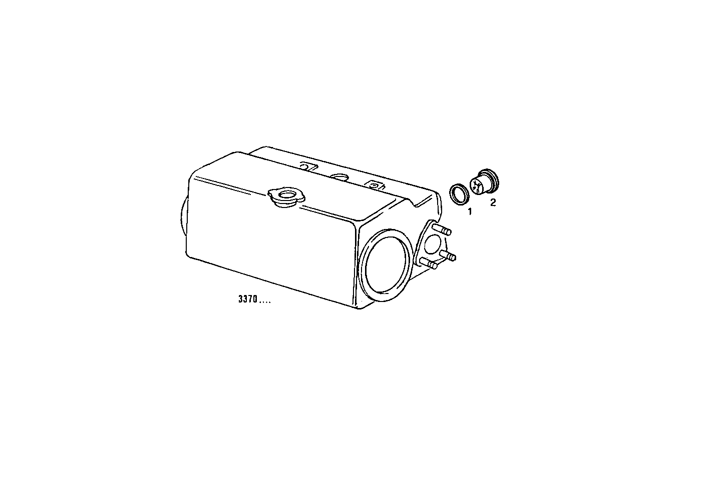 THERMOSTAT - 8361SRM40.01 8361SRM40 parts diagram