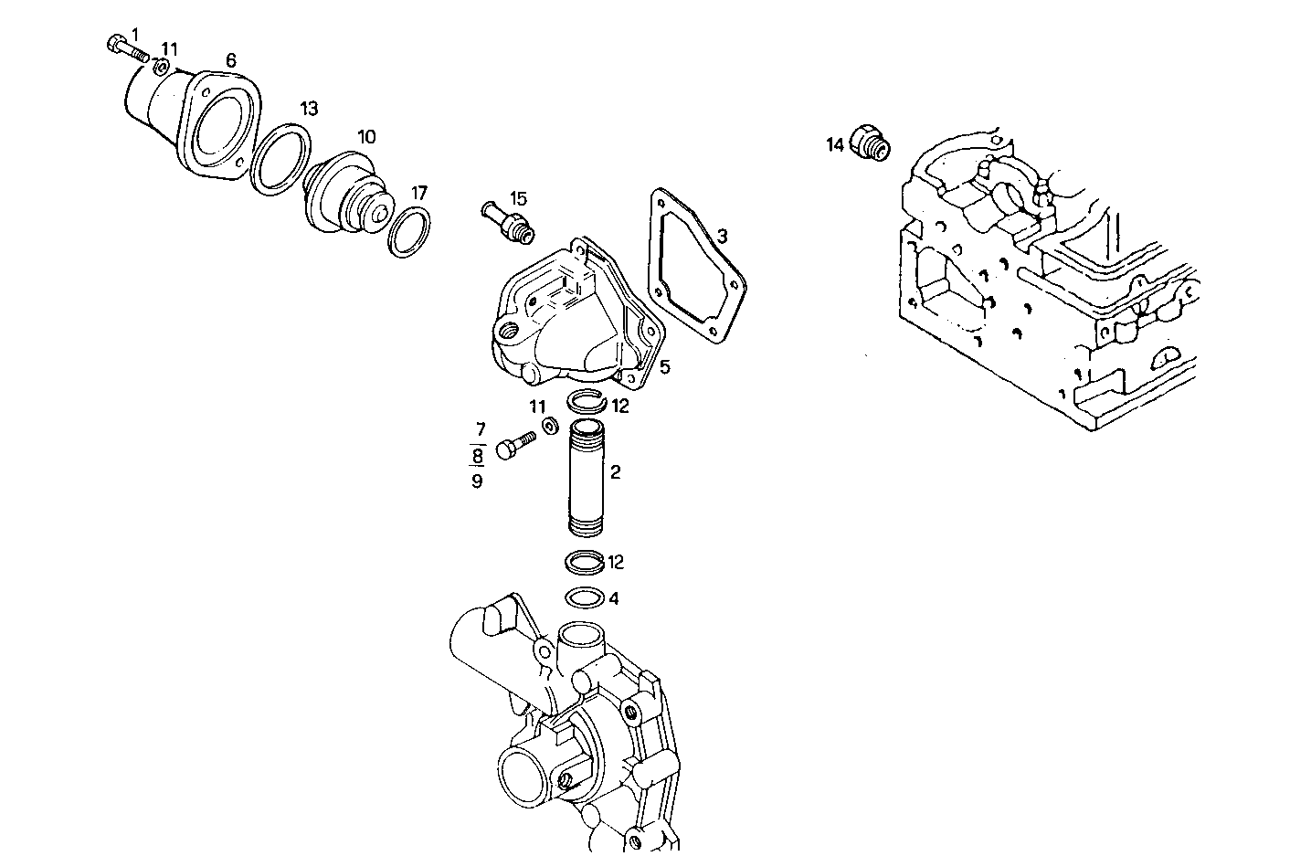 THERMOSTAT - 8141Si27.02 8141Si27 parts diagram