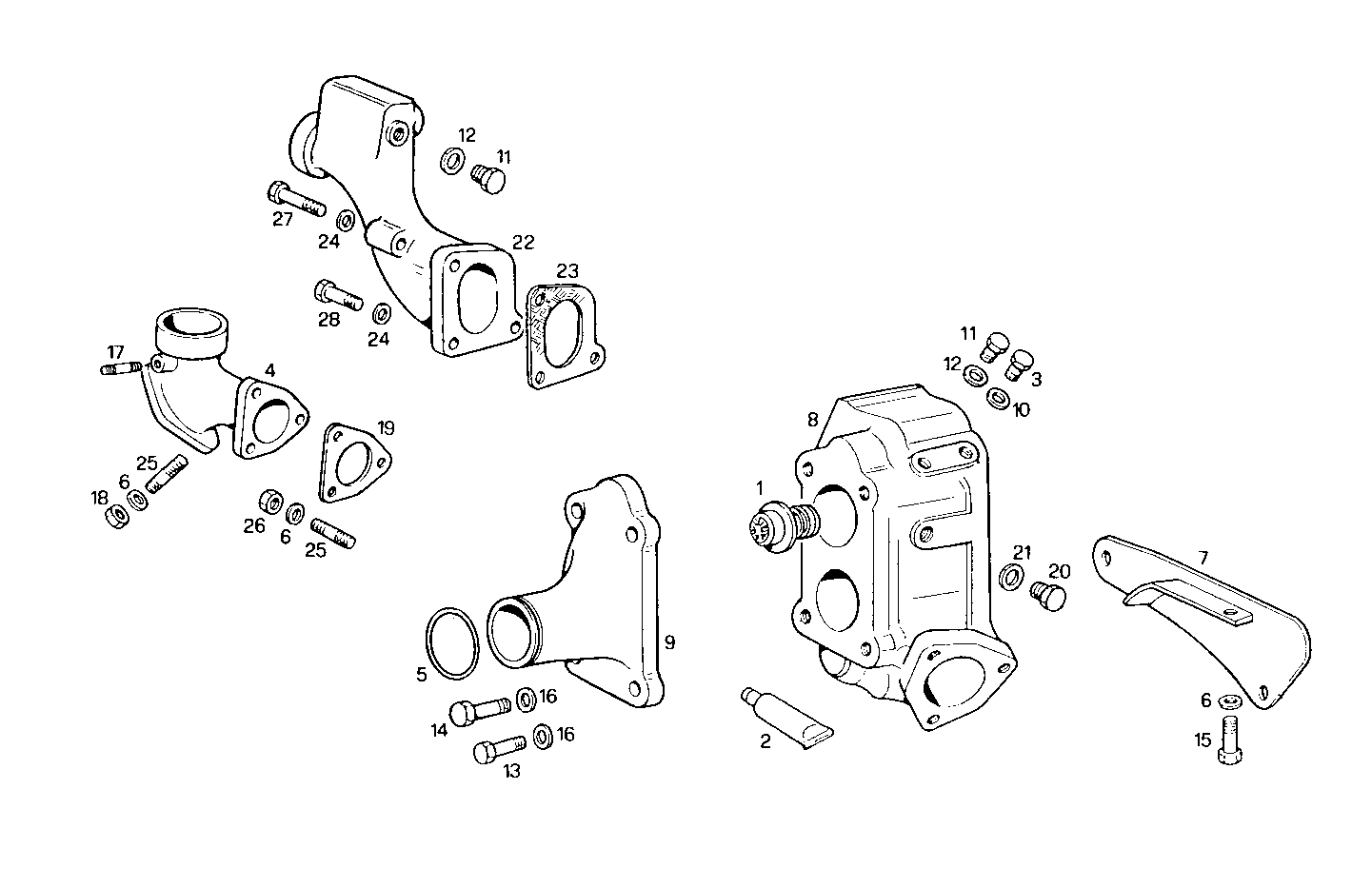 THERMOSTAT - 8281SRM44.30 8281SRM44 parts diagram