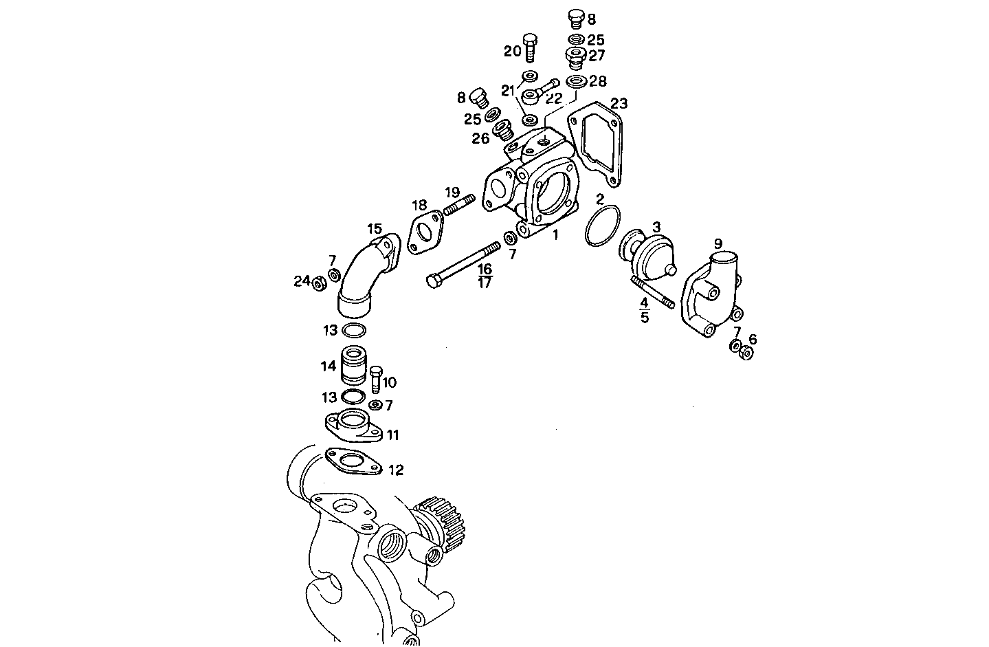 THERMOSTAT - 8361SRE11.00A001 8361SRE11 parts diagram