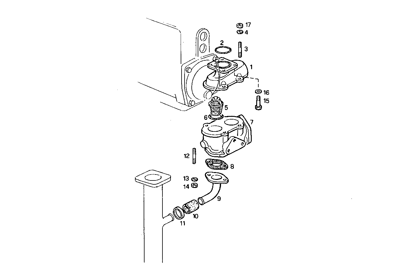 THERMOSTAT - 8460SRM28.13 8460SRM28 parts diagram