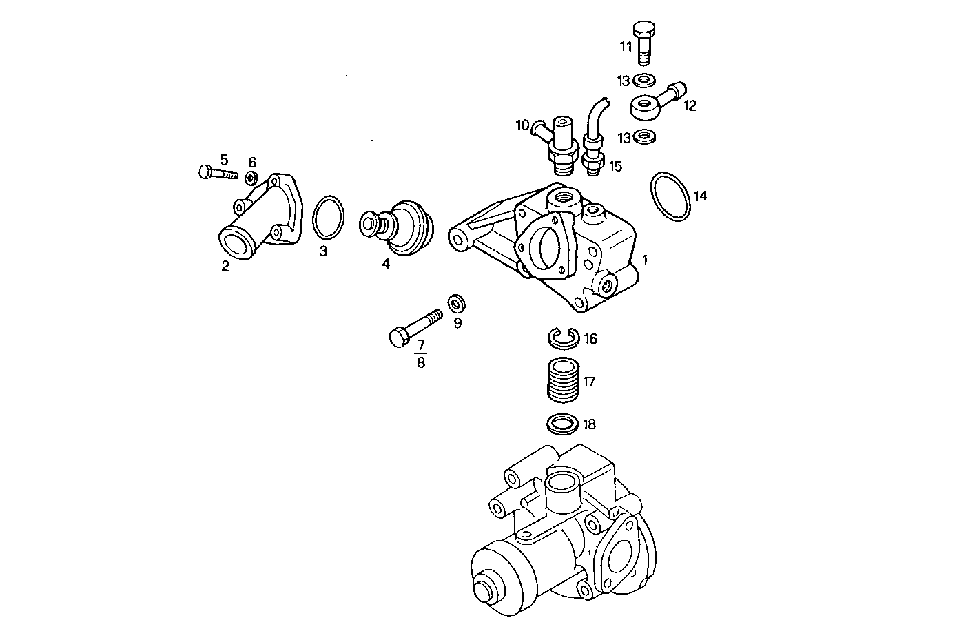 THERMOSTAT - 8060SRC23.00 8060SRC23 parts diagram