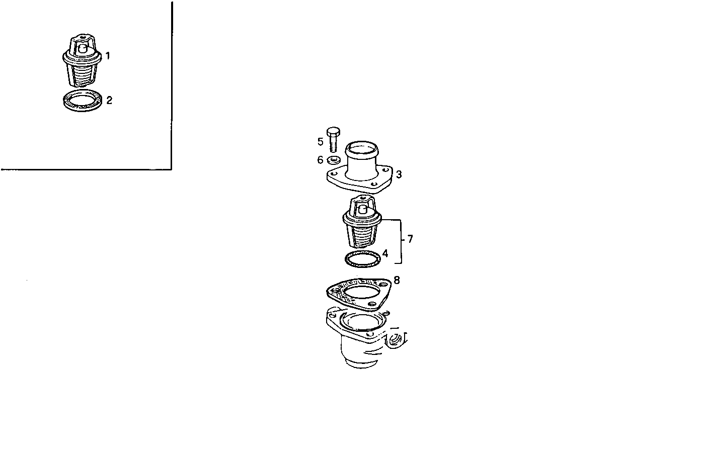THERMOSTAT - 8041C05.05 8041C05 parts diagram