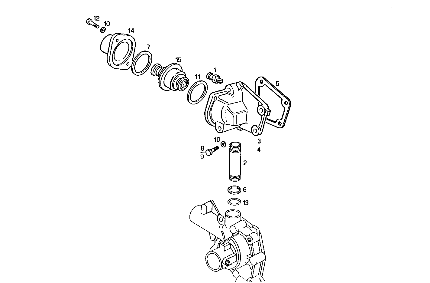 THERMOSTAT - 8141i67.01 8141i67 parts diagram