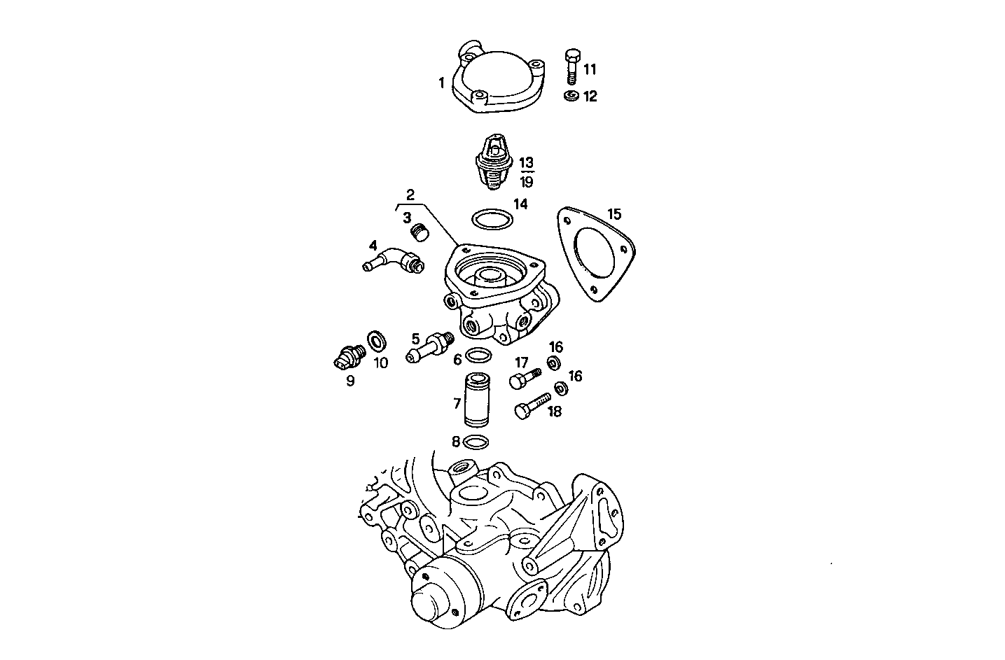 THERMOSTAT - 8060SRC20.01 8060SRC20 parts diagram