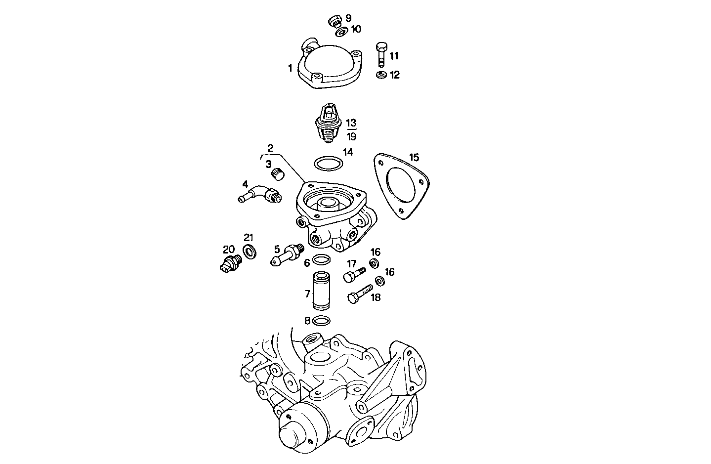 THERMOSTAT - 8060SRC22.20 8060SRC22 parts diagram