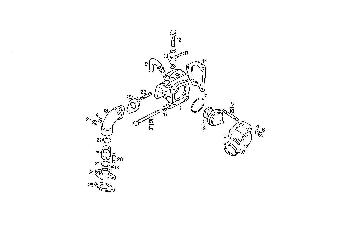 THERMOSTAT - 8360SRC22.00 8360SRC22 parts diagram
