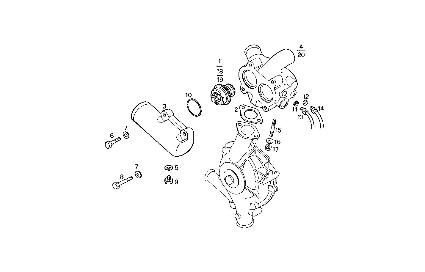 THERMOSTAT - 8280SRC21.00 8280SRC21 parts diagram