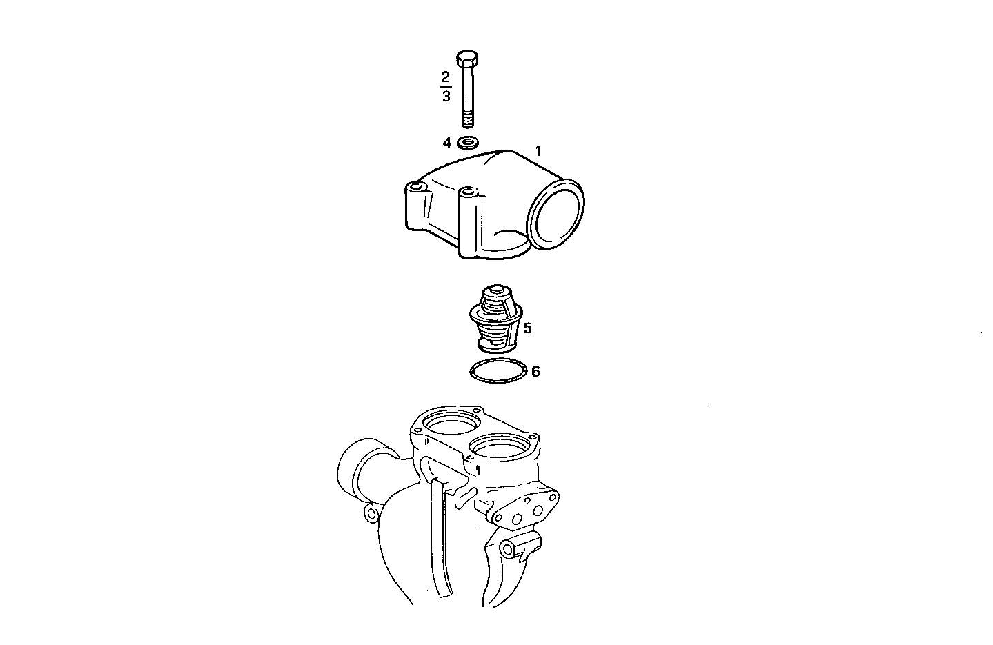THERMOSTAT - 8210SRM40.30 8210SRM40 parts diagram