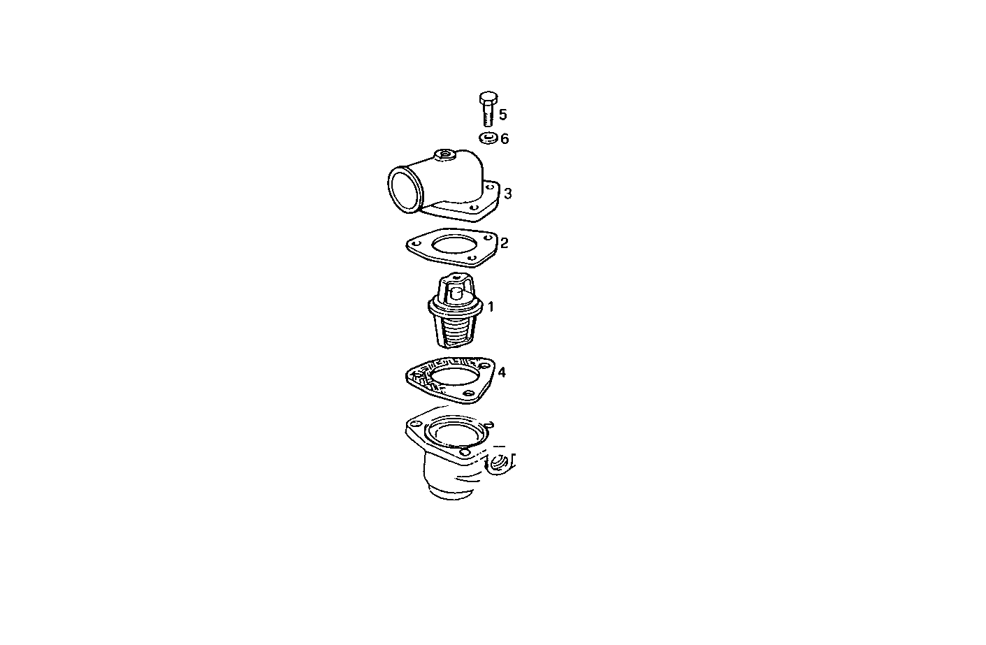 THERMOSTAT - 8045E00.59A001 8045E00 parts diagram