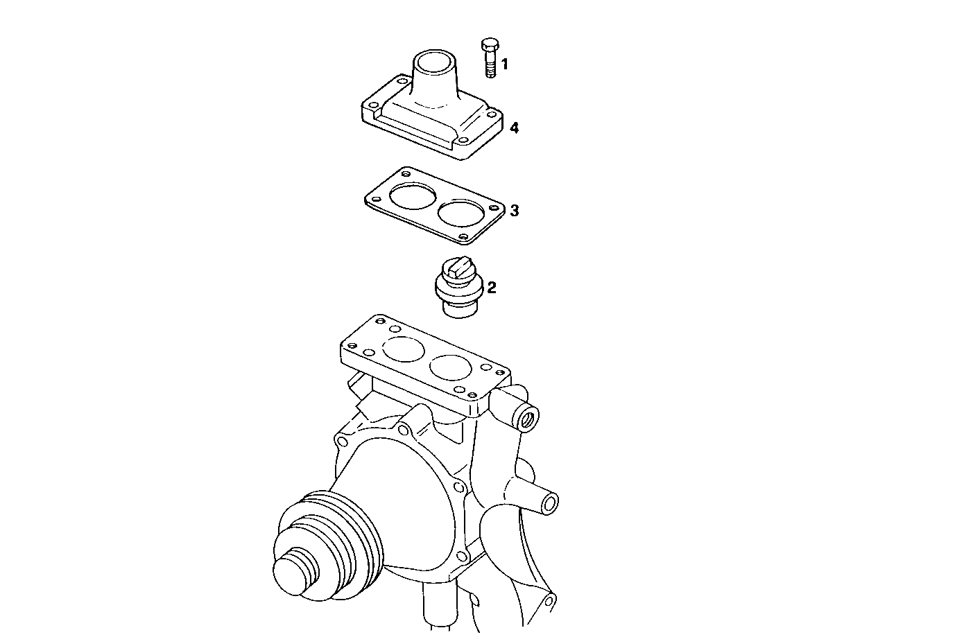 THERMOSTAT - 7675SU00.00 7675SU00 parts diagram