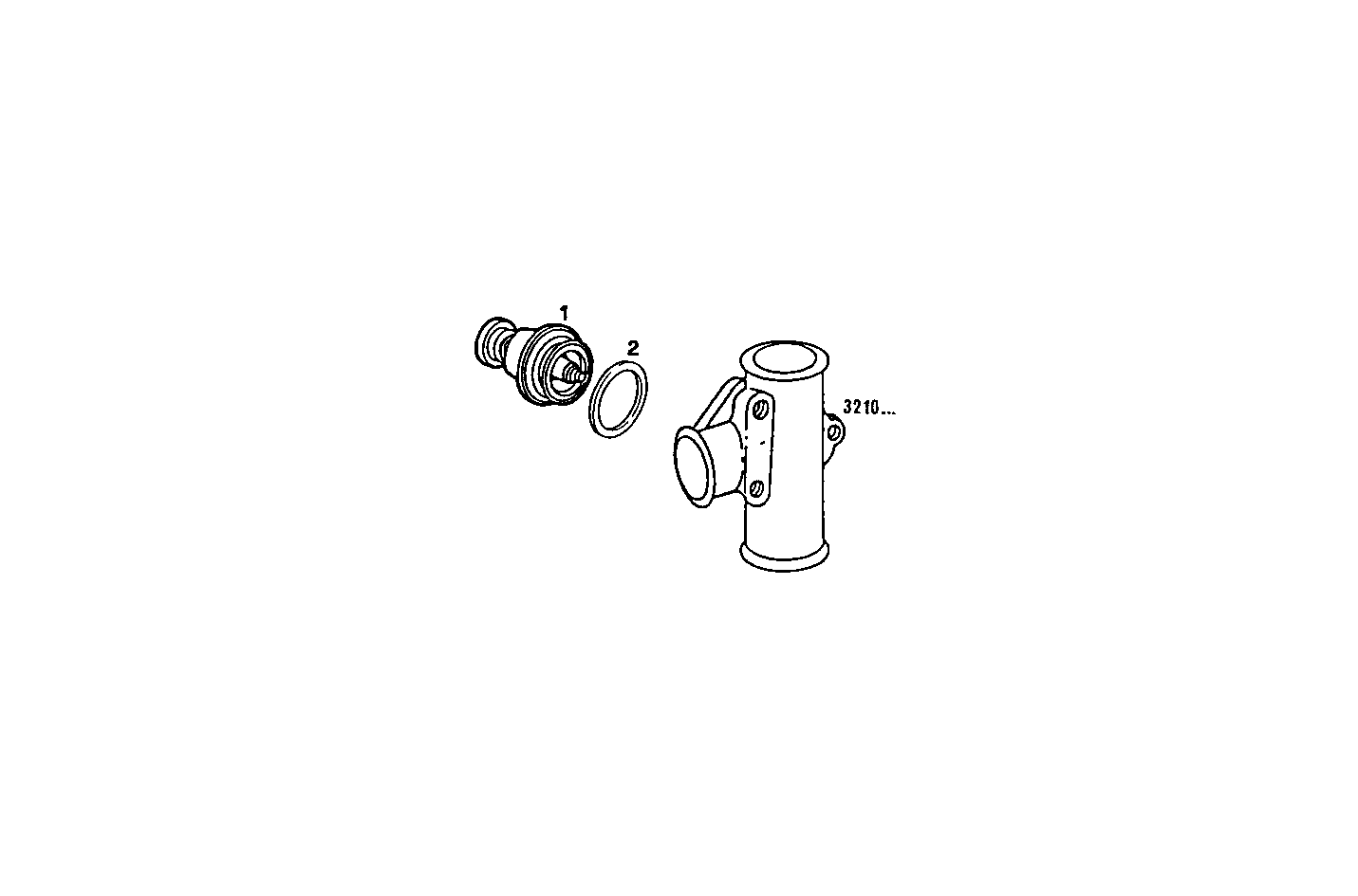THERMOSTAT - 8140SRM15.11 8140SRM15 parts diagram