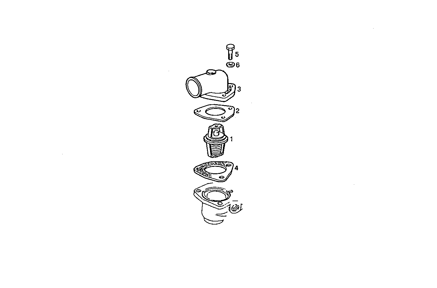 THERMOSTAT - 8045E00.59A007 8045E00 parts diagram