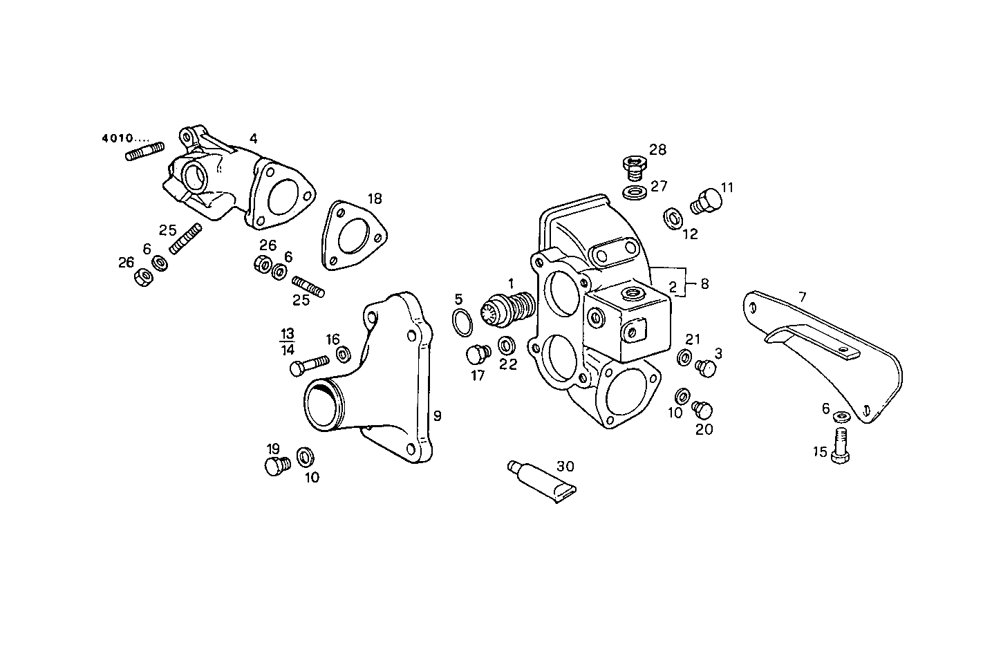 THERMOSTAT - 8281SRM50.32 8281SRM50 parts diagram