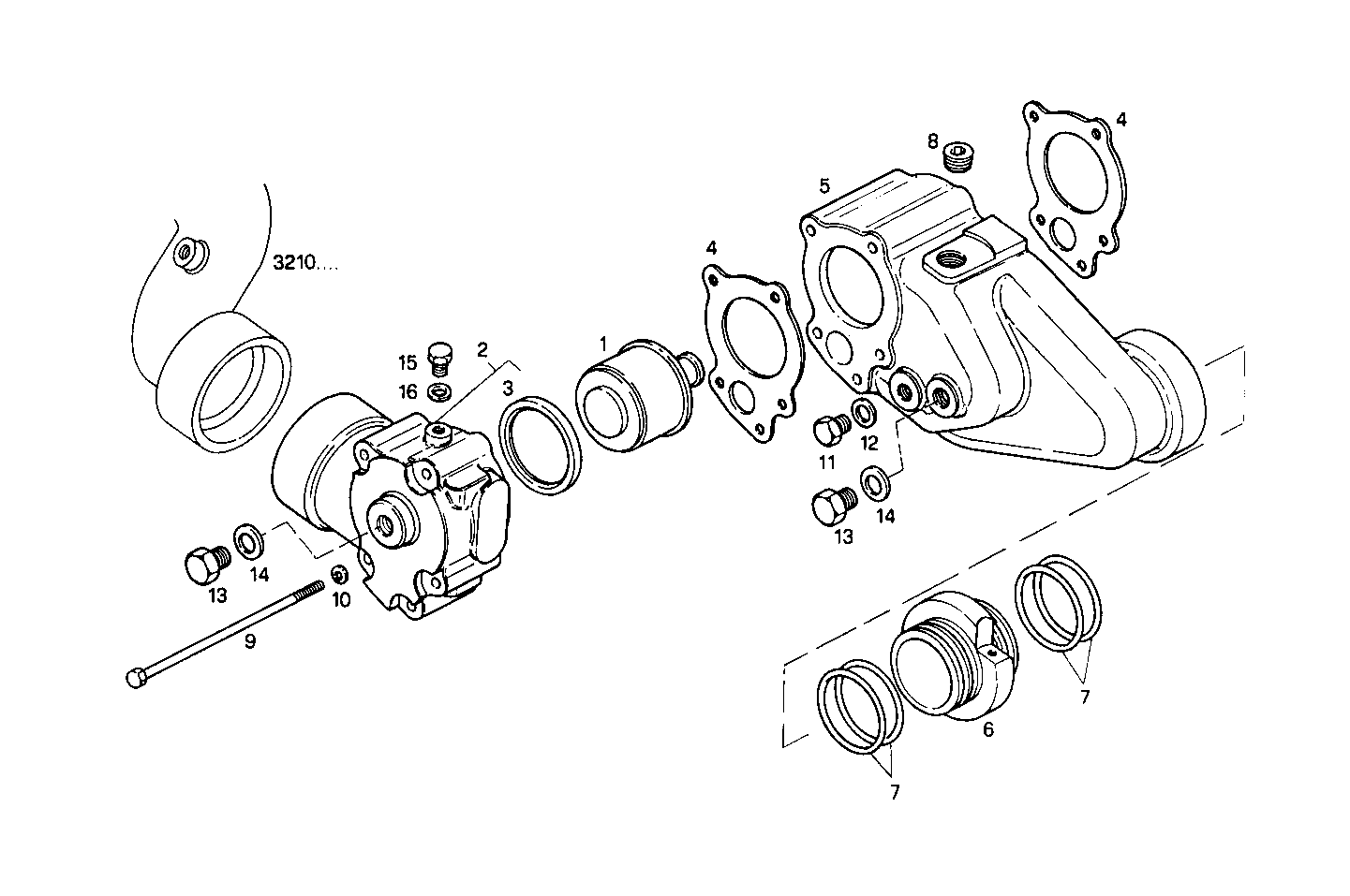 THERMOSTAT - C78ENTM50.11A001 CURSOR 8 parts diagram