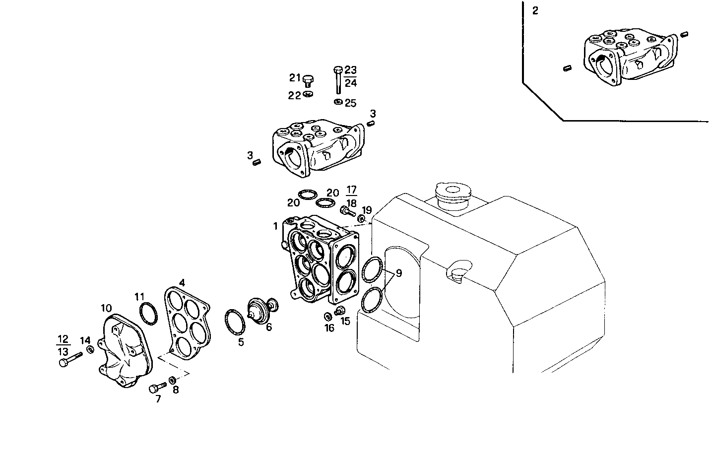 THERMOSTAT - 8291SRM75.32 8291SRM75 parts diagram