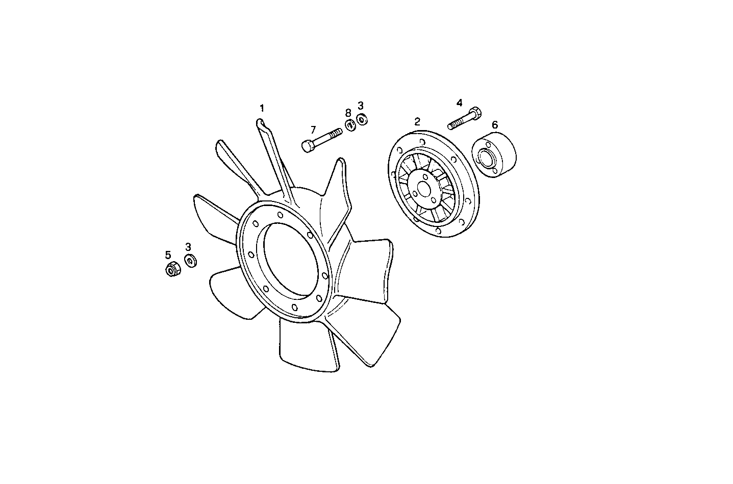 FAN - 8045E00.09A002 8045E00 parts diagram