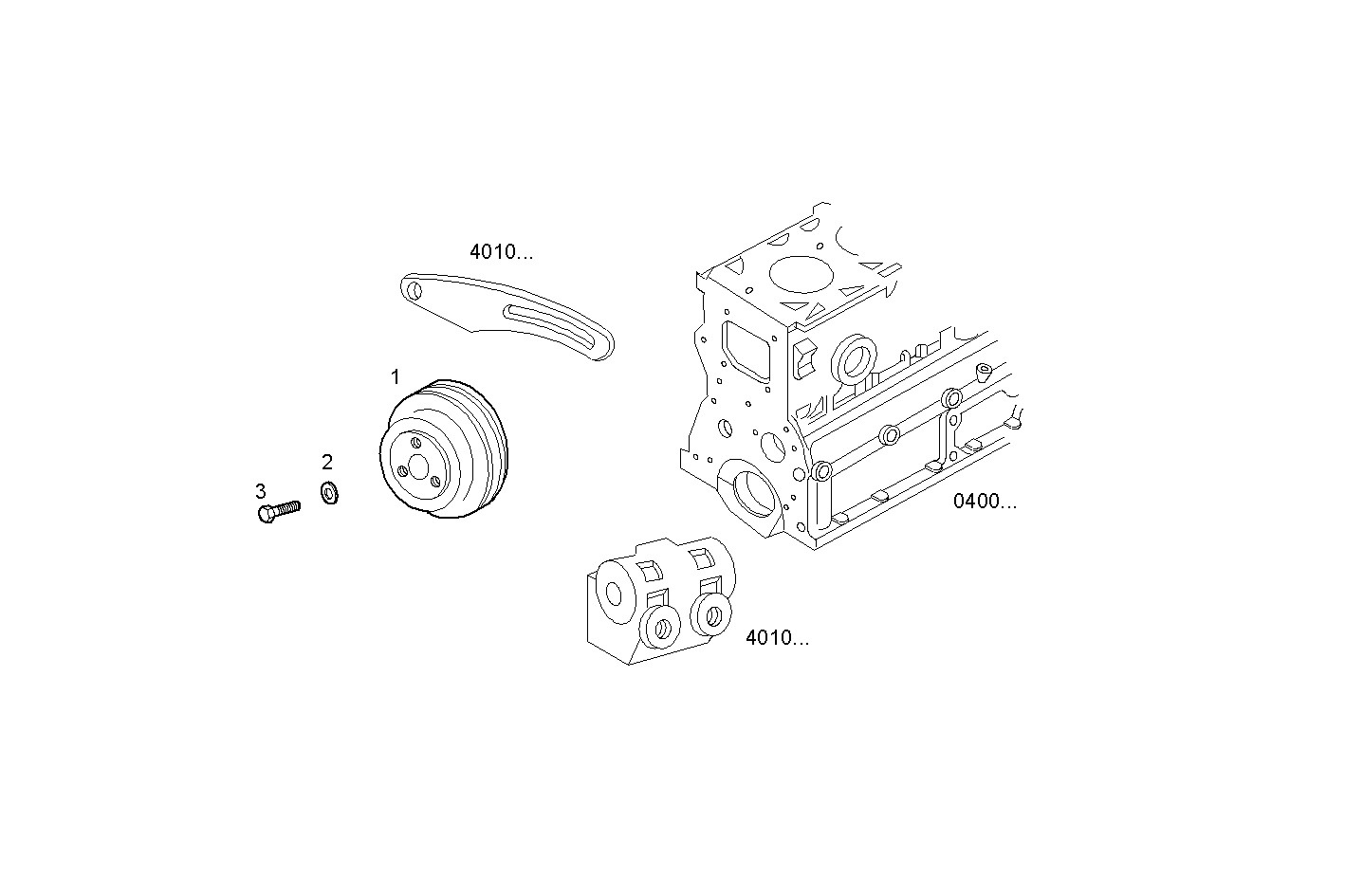 PULLEYS AND BELTS - 8061.25.462 8061.25 parts diagram